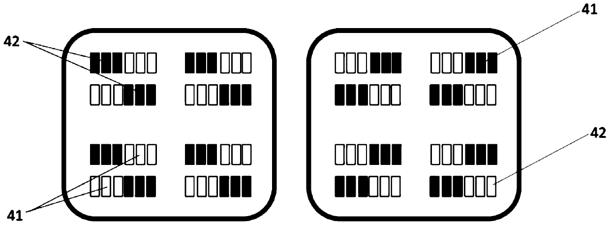 OLED light-emitting structure and terminal with flashlight function