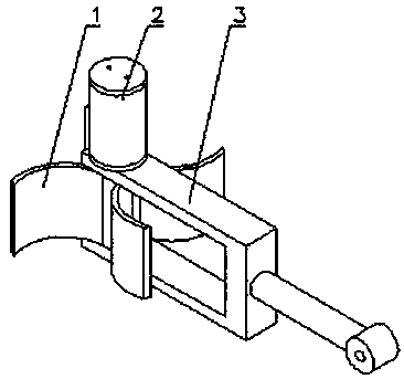 Pipeline sewage discharging robot