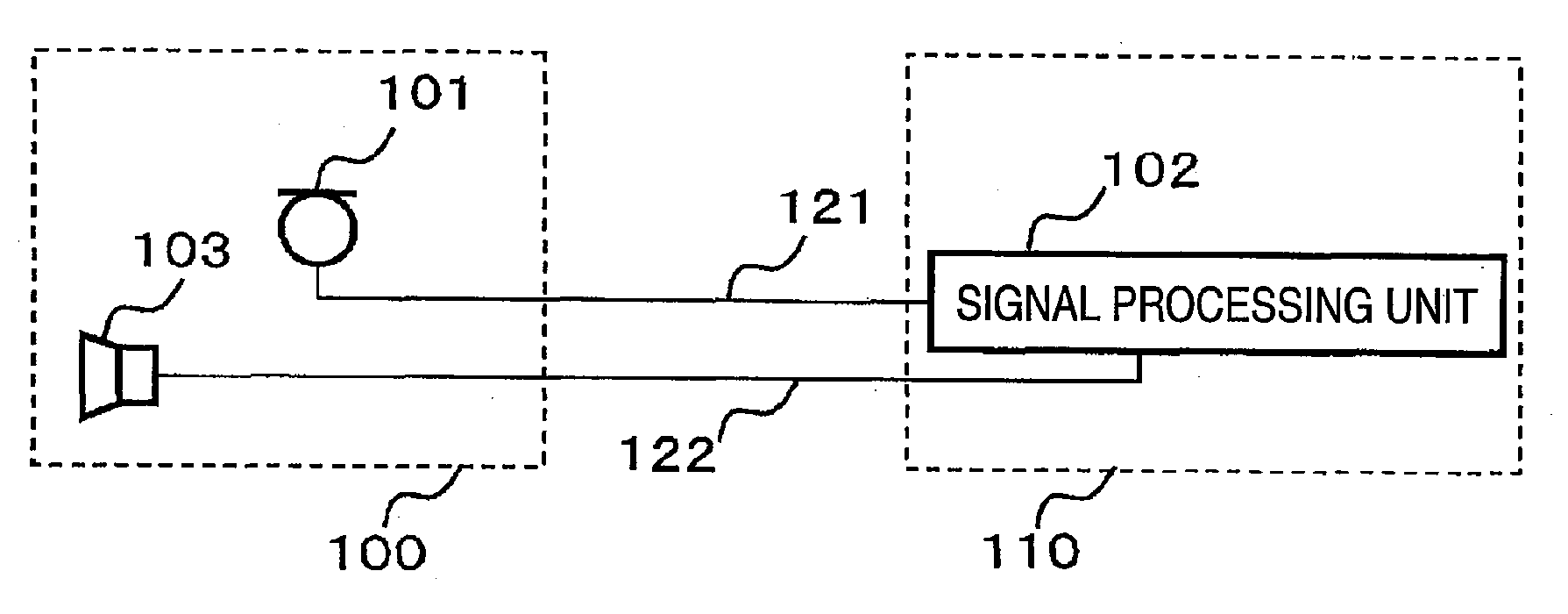 Behind-the-ear hearing aid whose microphone is set in an entrance of ear canal