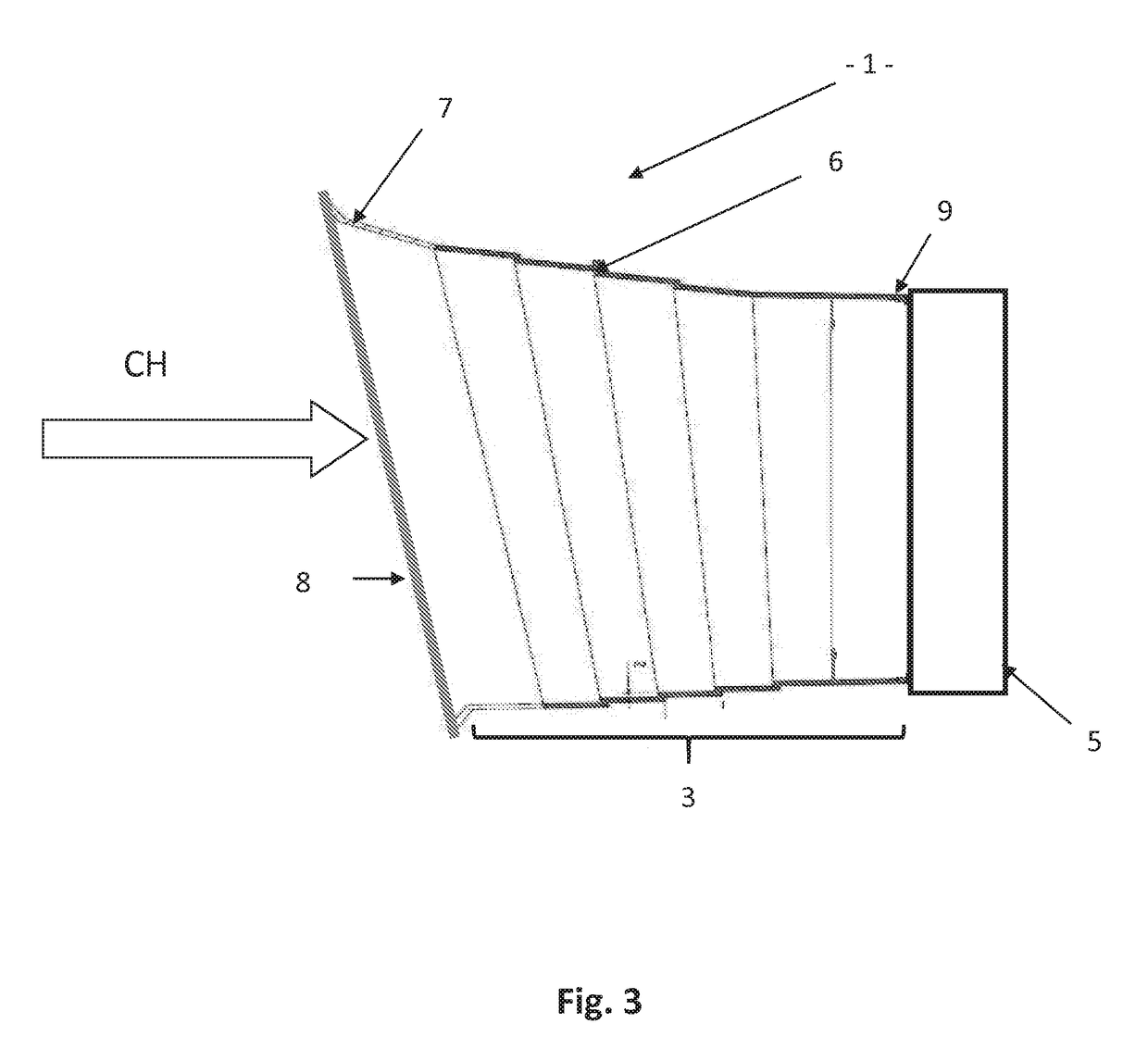 Motor vehicle front surface air guide comprising mechanical weakness areas