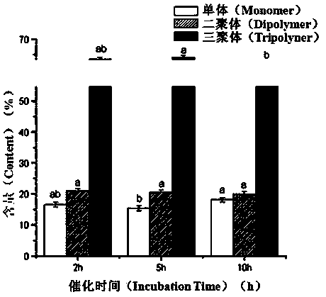 Enzyme method for accelerating red wine aging