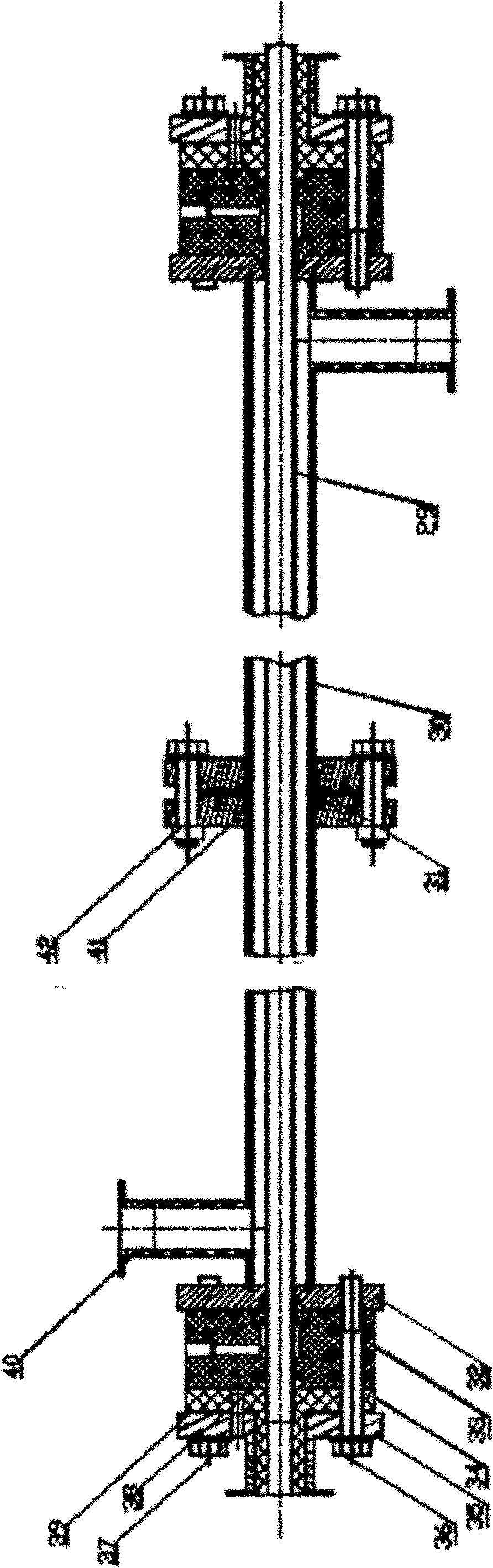 Multifunctional wide flow single-phase convective heat exchange test device