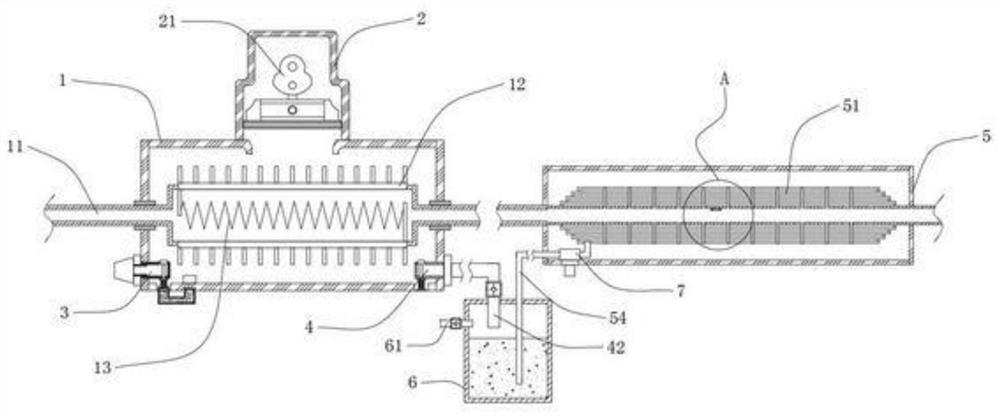 Assisted respiratory device for nursing in ICU adult wards