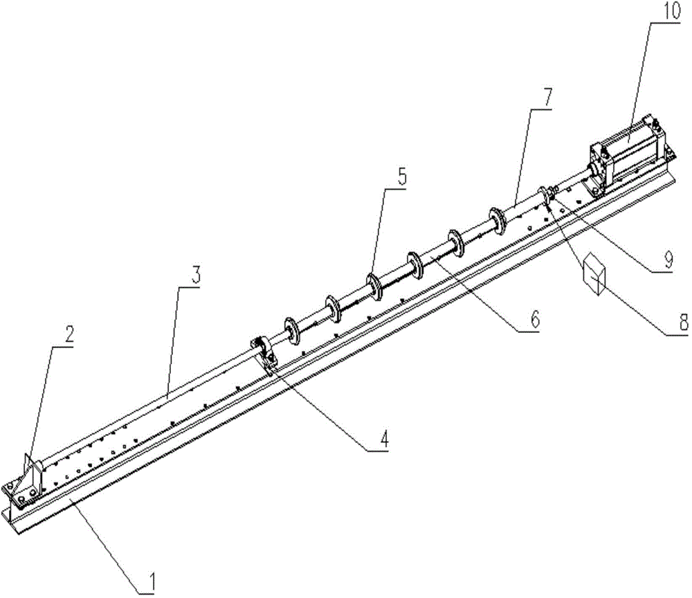 Rubber wheel assembly device