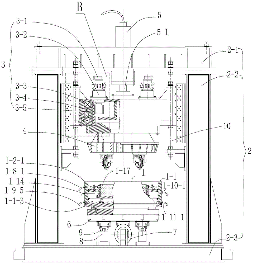 Seepage field-temperature field simulation coupling material bin and TBM cutting test stand