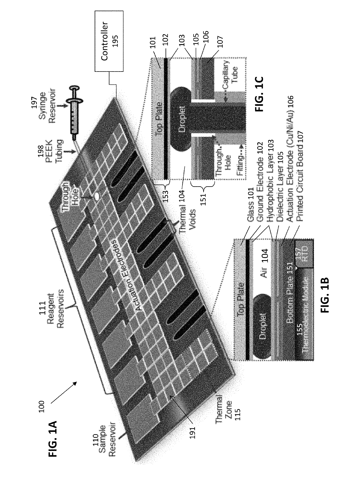 Digital microfluidics devices and methods of using them