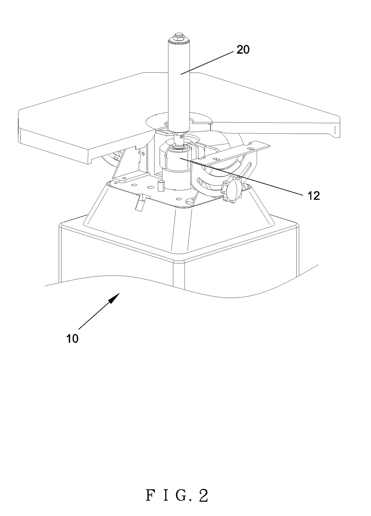 Removal structure for central shaft of sanding belt