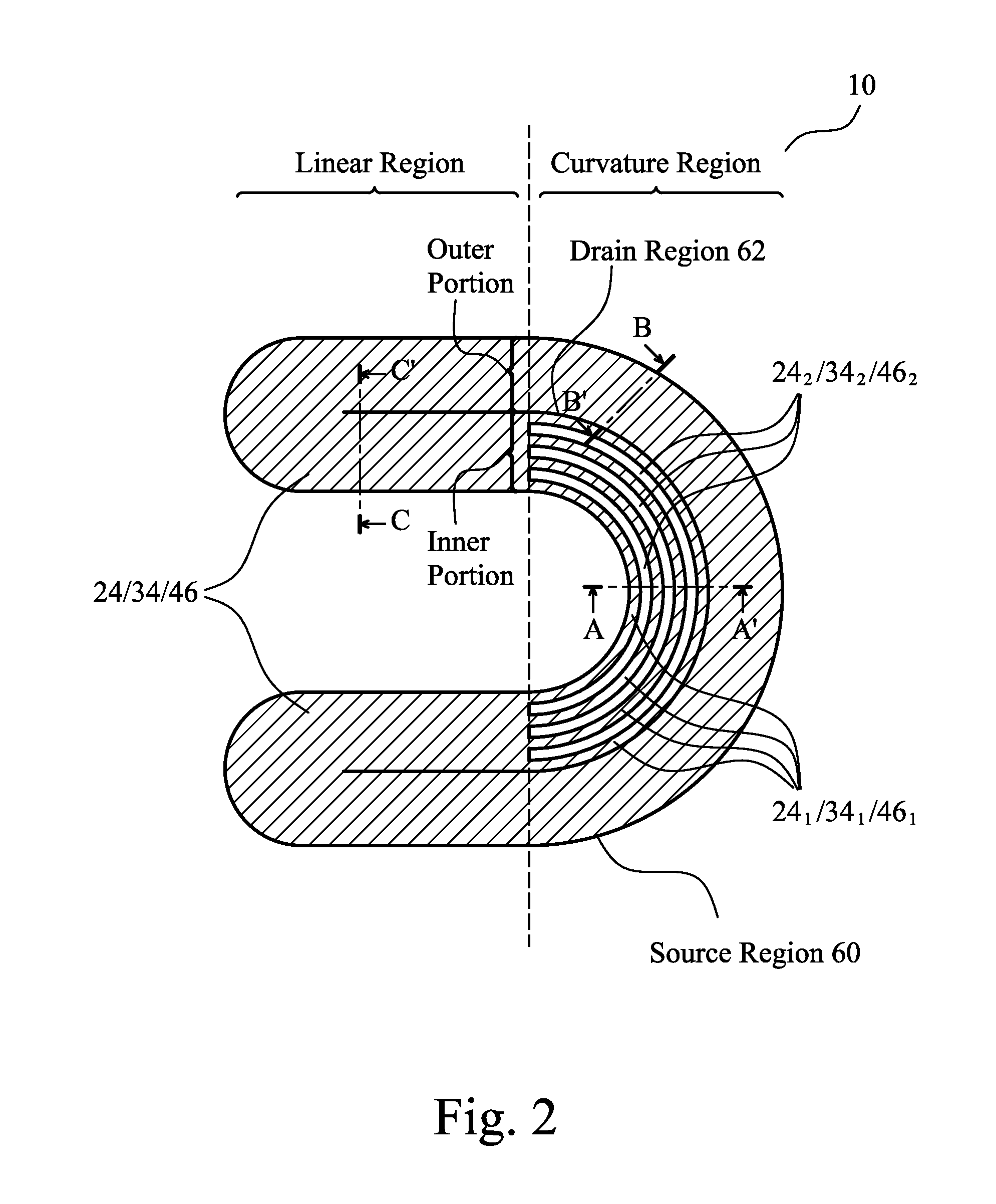 Breakdown Voltages of Ultra-High Voltage Devices By Forming Tunnels