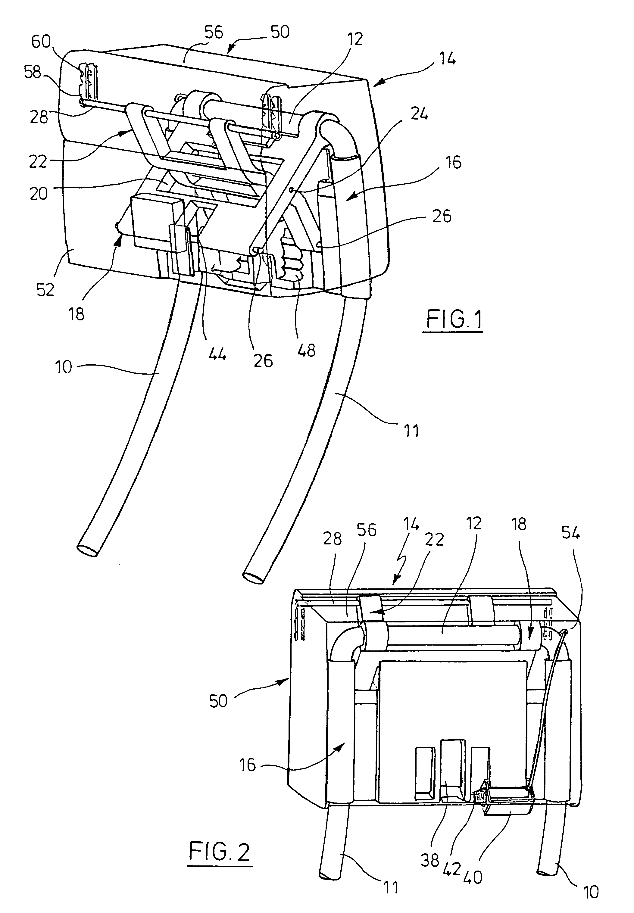 Expandable crash-active neck rest