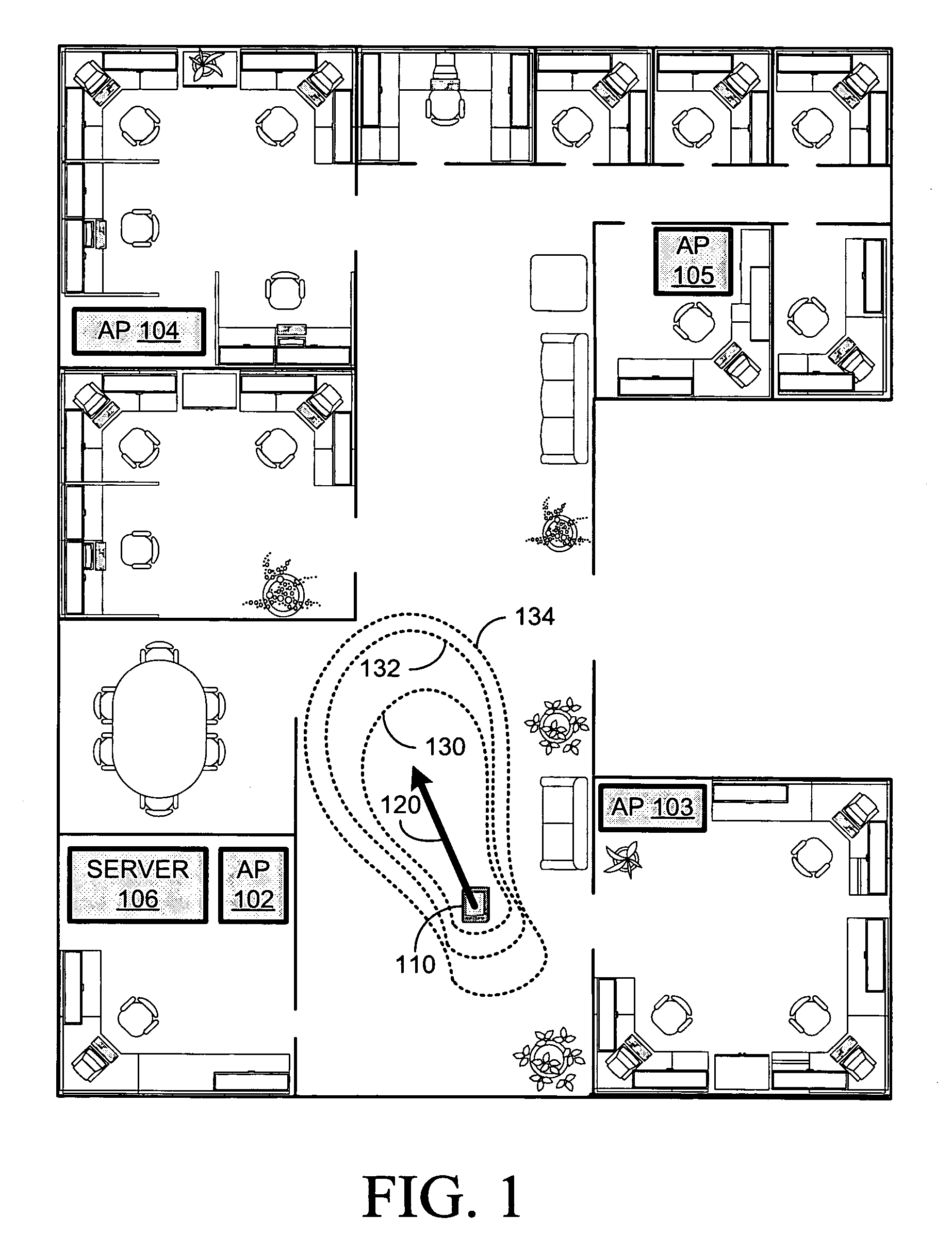 Probabilistic location prediction for a mobile station