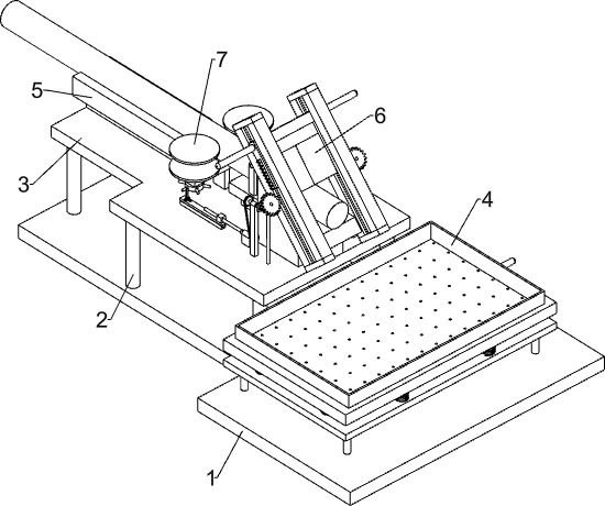 A device for slicing astragalus