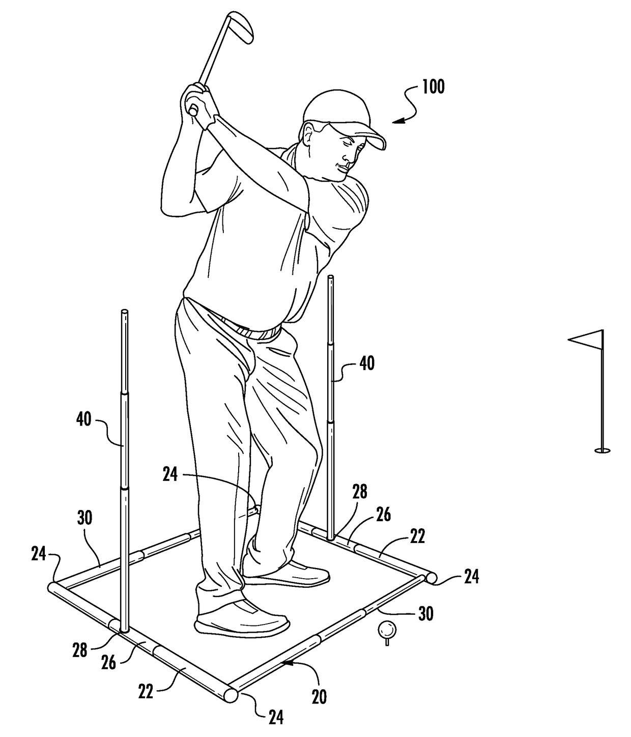 Golf training device