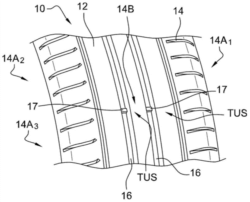 Improved method of detecting wear of a tyre