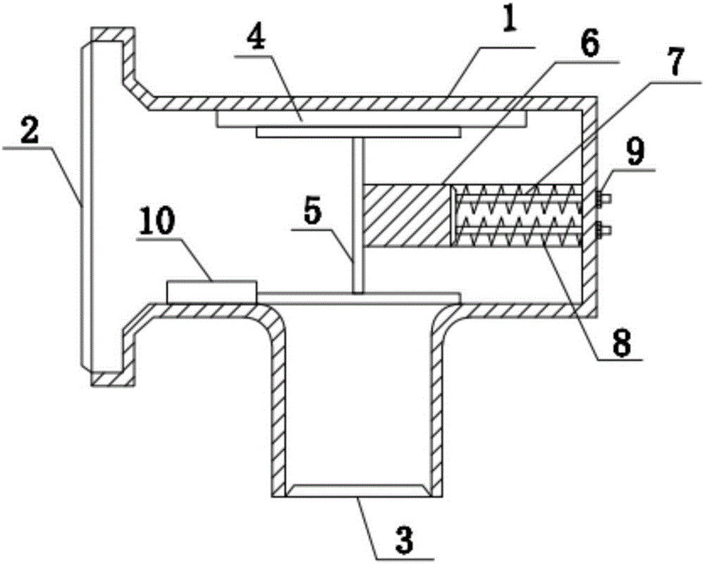 I-shaped check valve