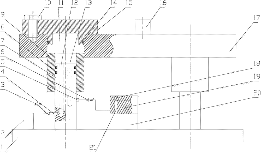 Automatic-lubricating drawing die