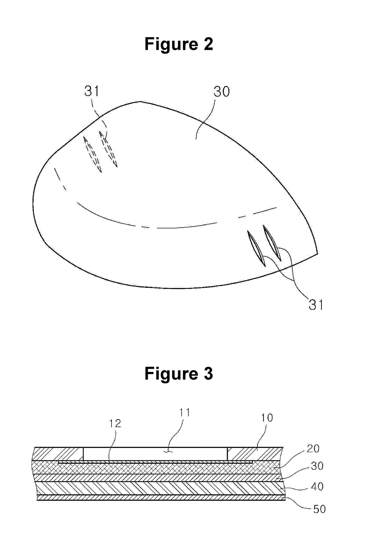 Safety shoes with a ventilation structure