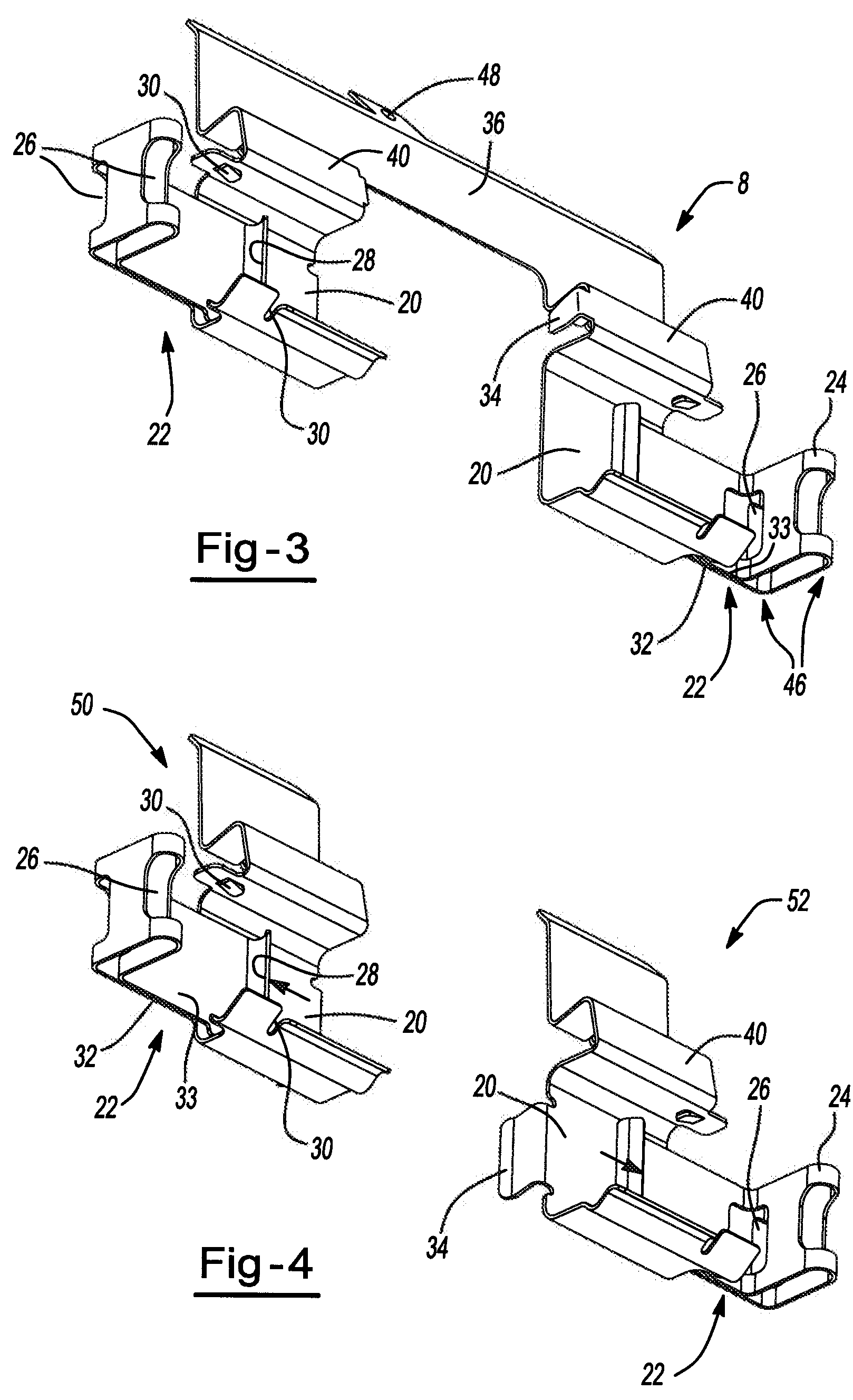 Pad retraction device