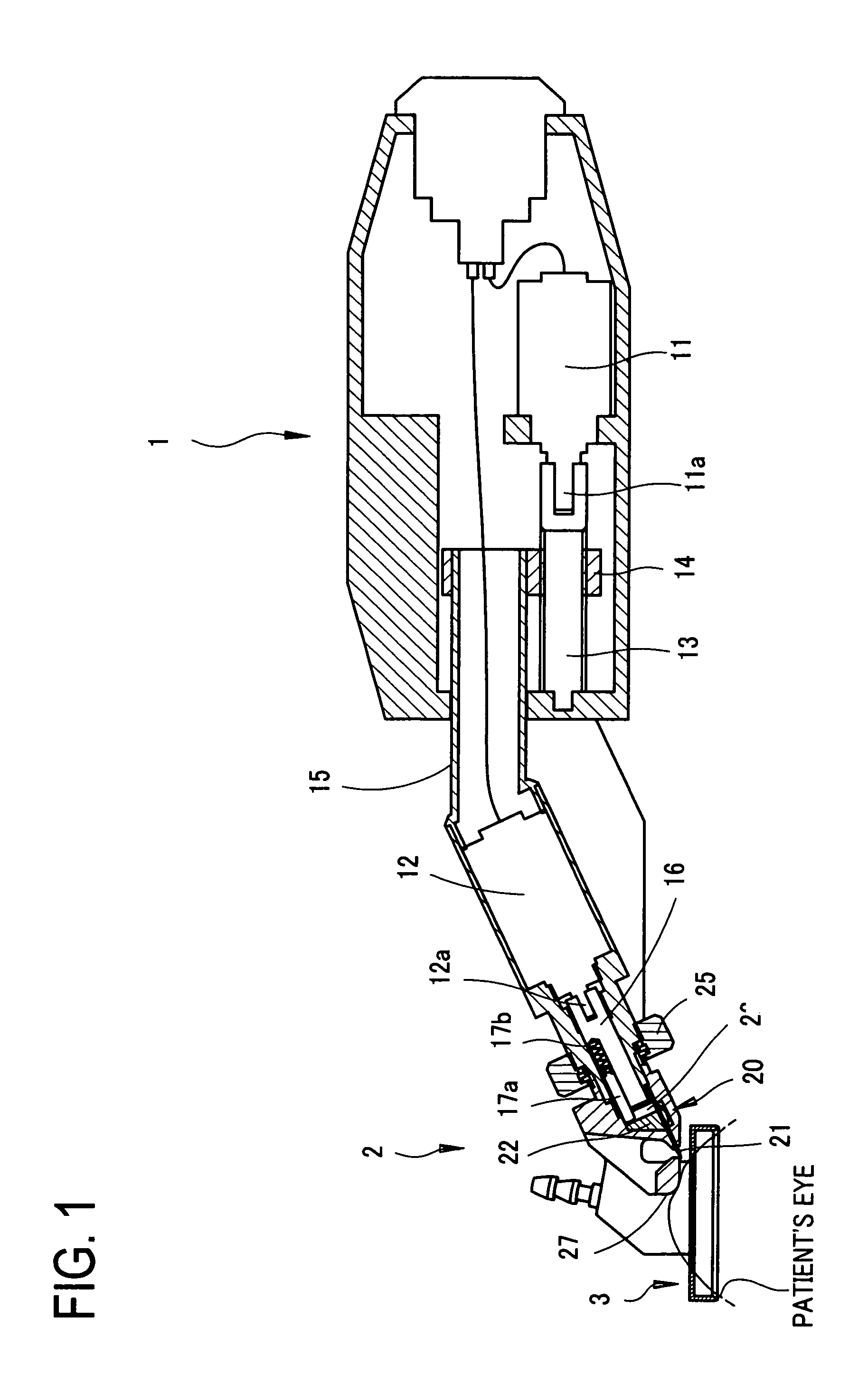 Corneal incision apparatus and blade case for storing blade unit to be mounted in the corneal incision apparatus