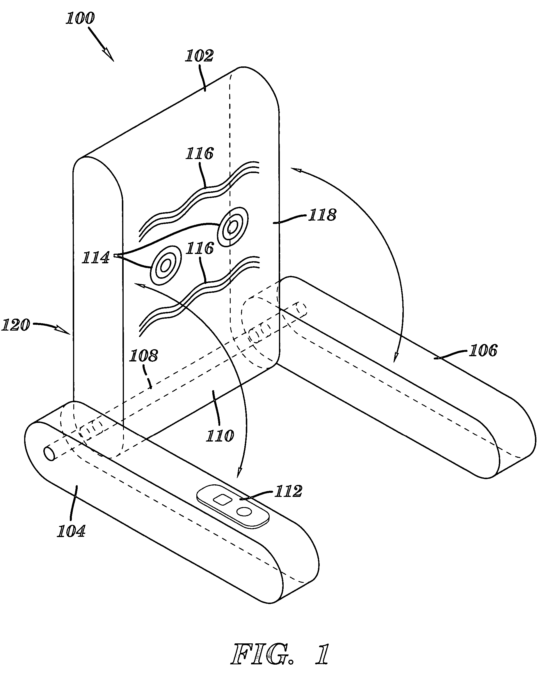 Foldable massaging bed rest