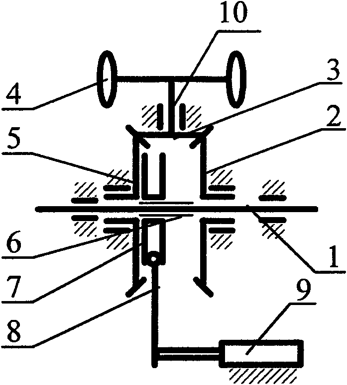 Integrated bevel inverting mecanum wheel