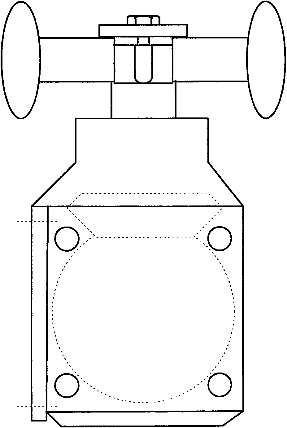 Integrated bevel inverting mecanum wheel