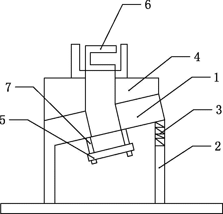 Clamping mechanism for folded work pieces