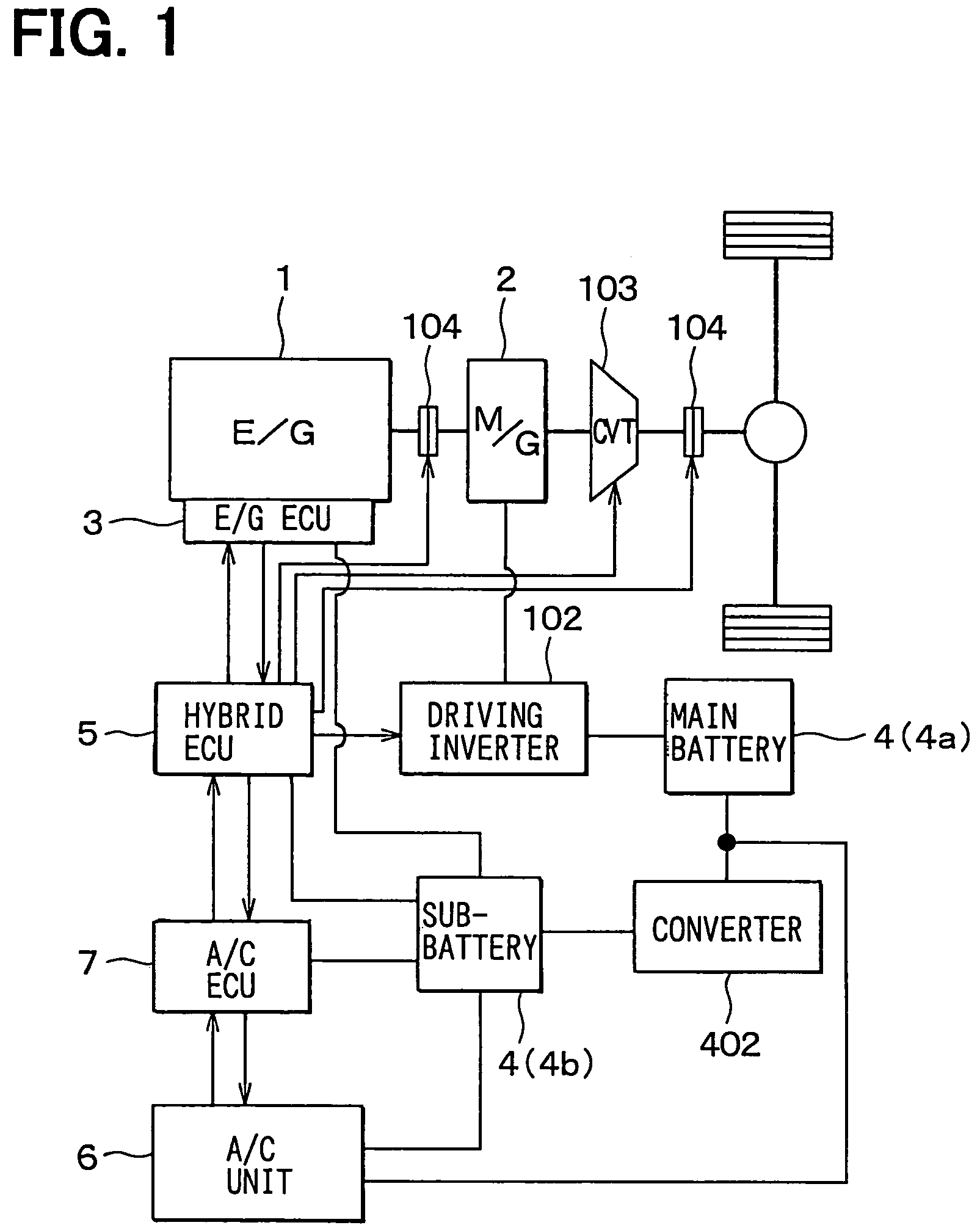 Compressor control system for vehicle air conditioner