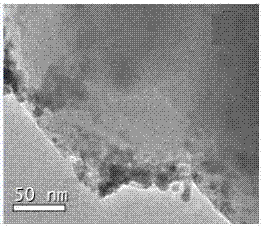 P-nitrotoluene hydrogenated ruthenium-lanthanum double metal catalyst and preparation method thereof