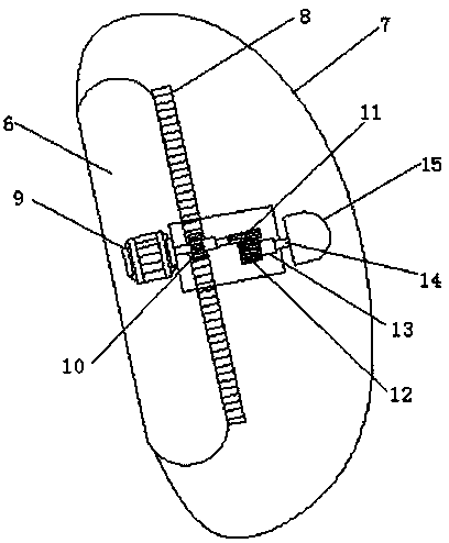 Clamping type massager