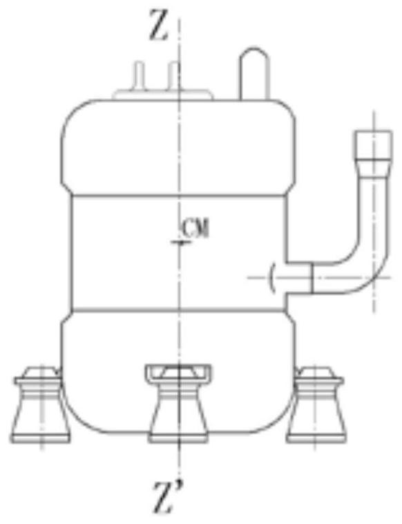 Compressor assembly for mobile refrigerator