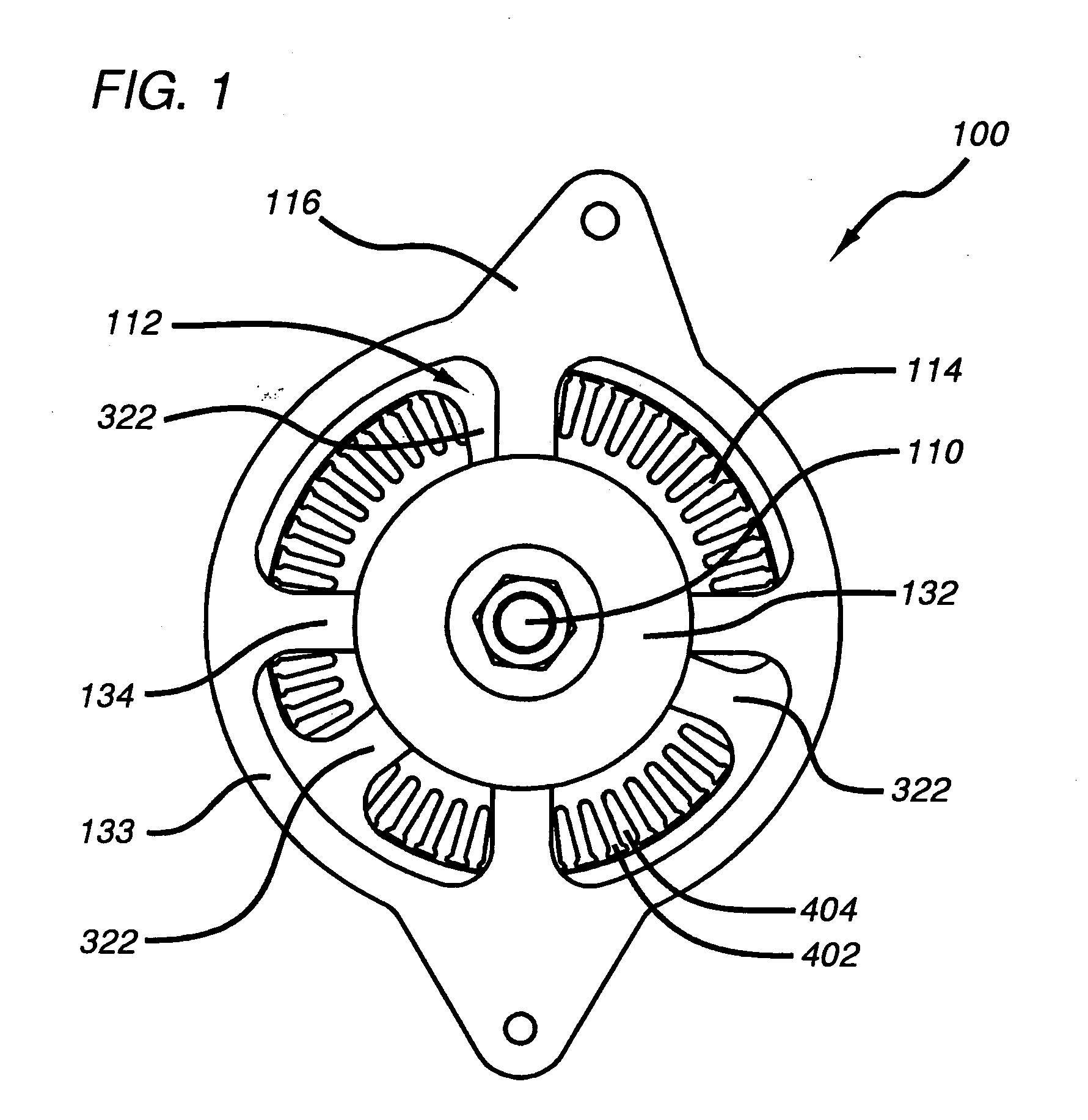 Compact high power alternator