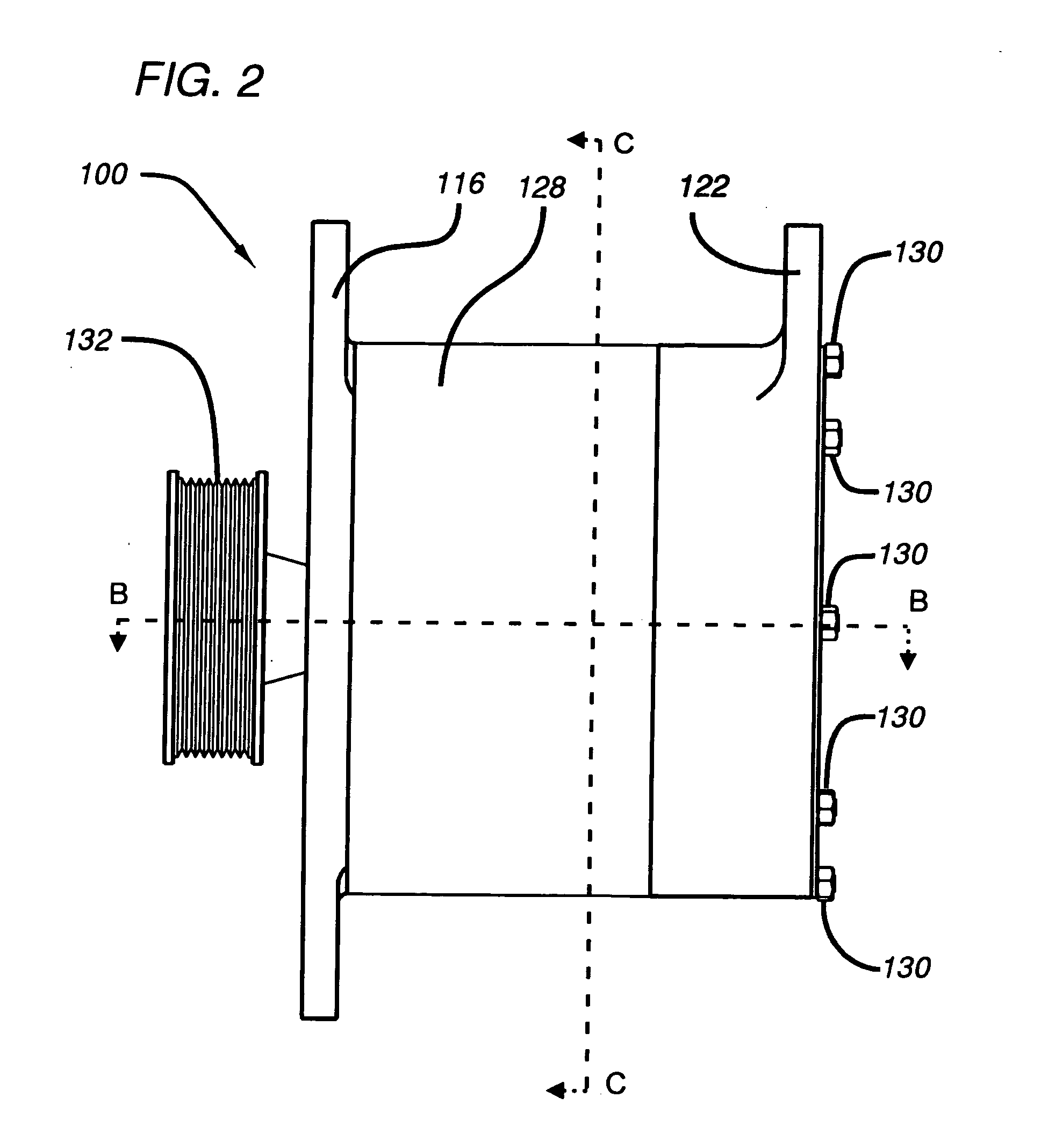 Compact high power alternator