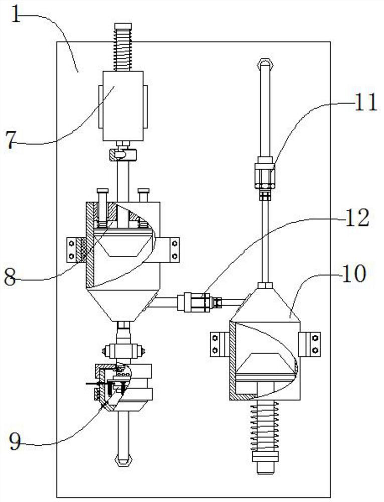 Anti-impact heating type main control box