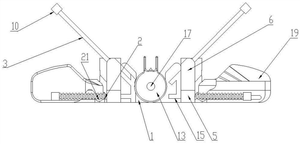 An adjustable anesthesia-assisted positioning puncture device for ultrasonic anesthesia