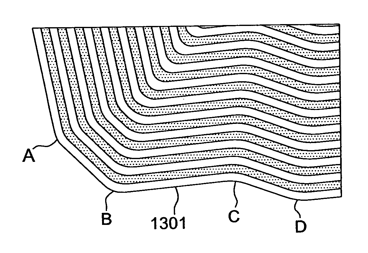 Path planner and method for planning a contour path of a vehicle