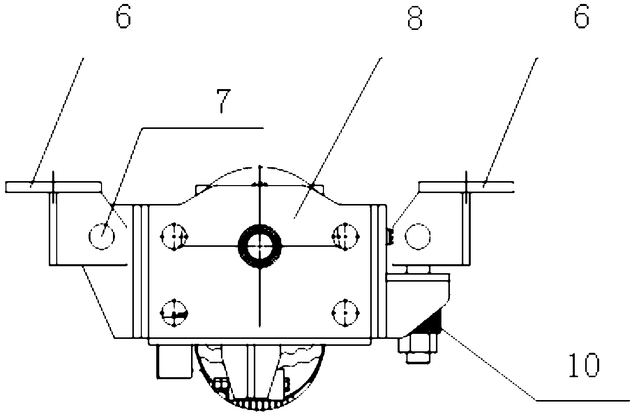 Constant-pressure friction driving trolley of hanging type hoisting equipment and method