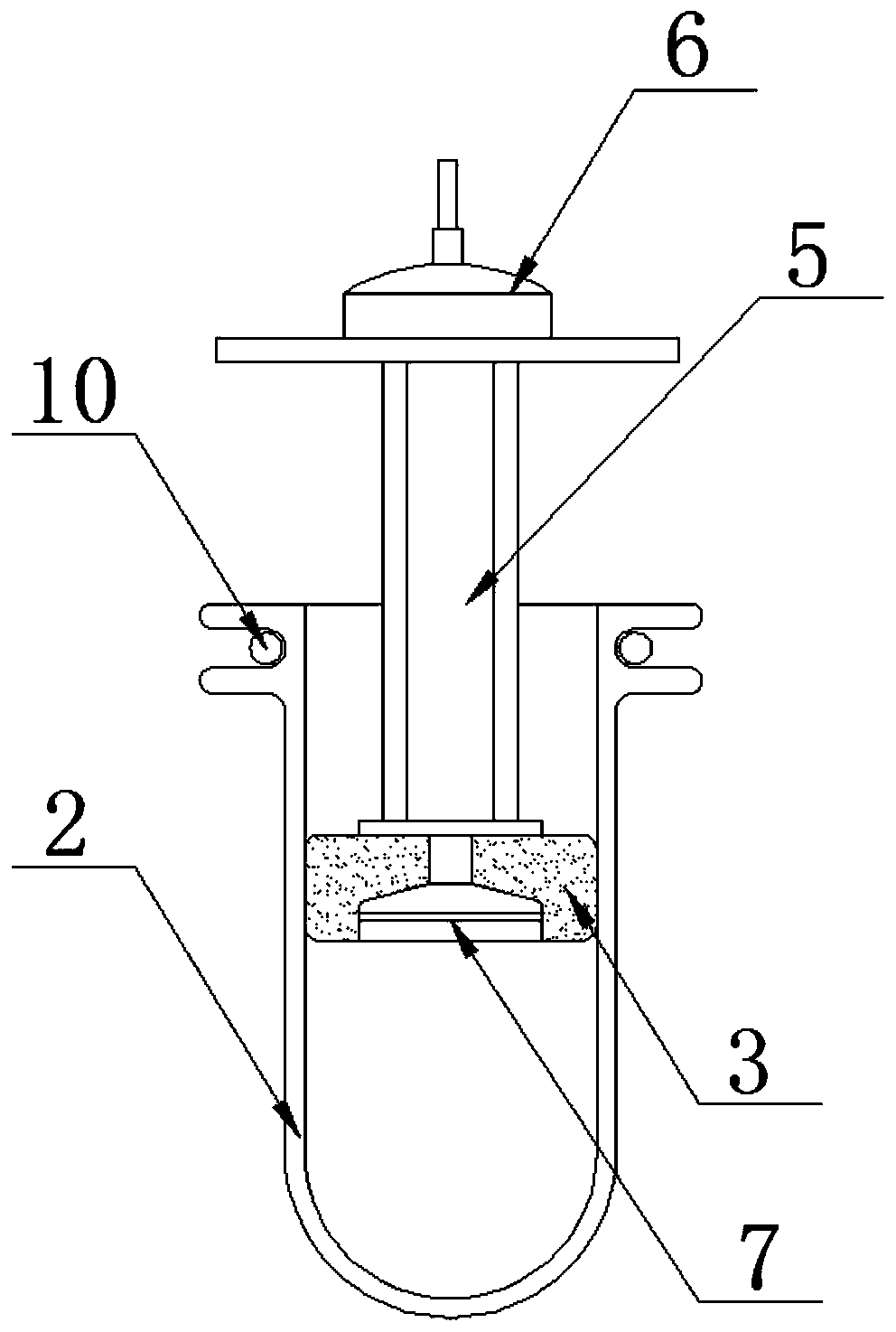 Rapid extraction purification and detection method for Sudan red dye residue in food