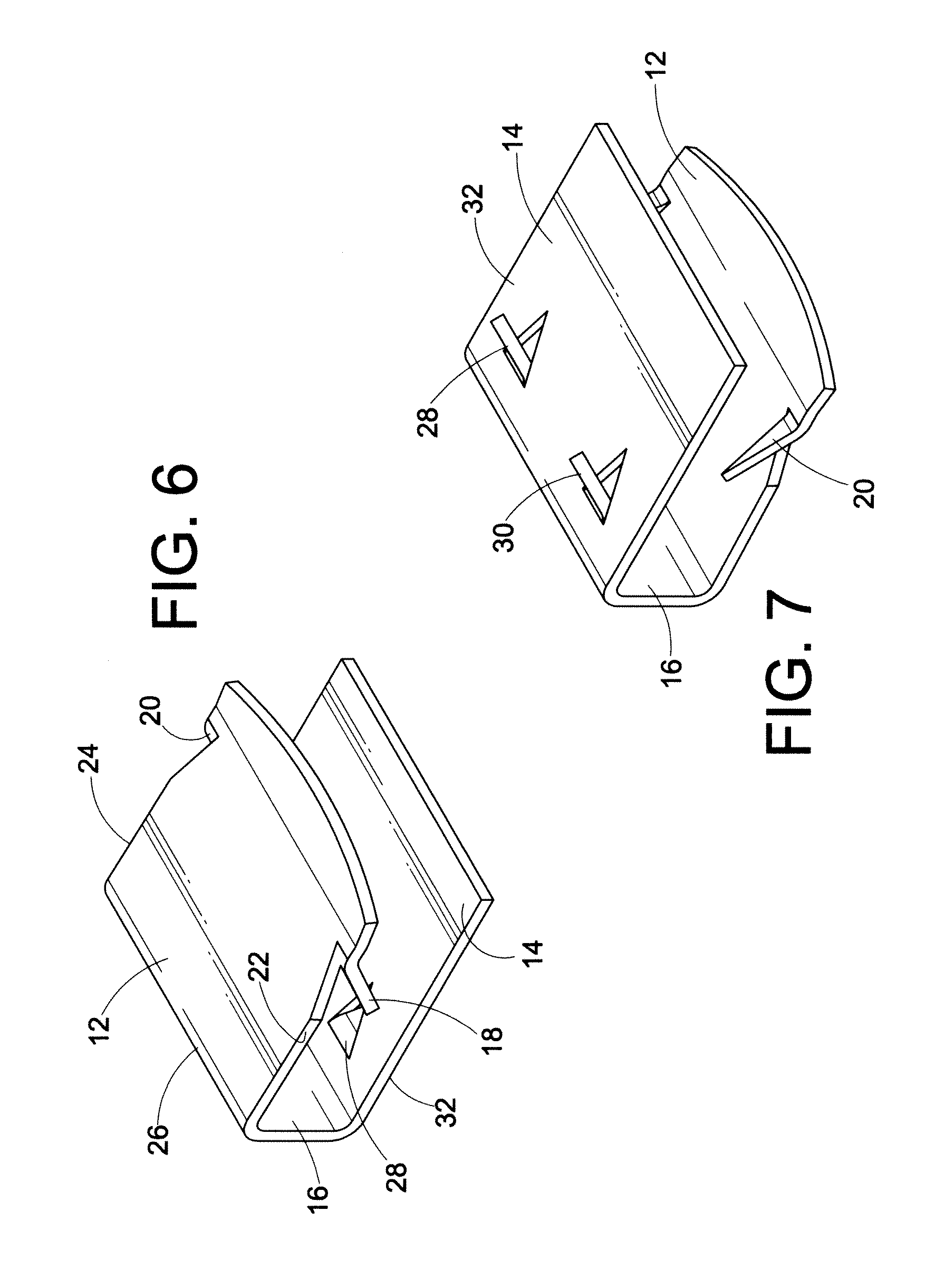 Quick clip for fence posts