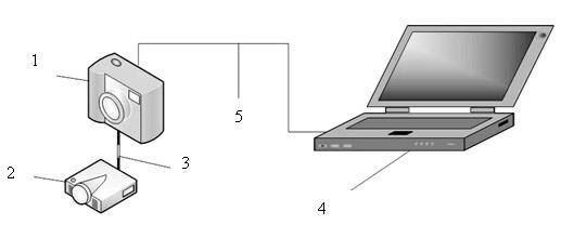 Method and device for measuring percolating water area of shield tunnel lining segment