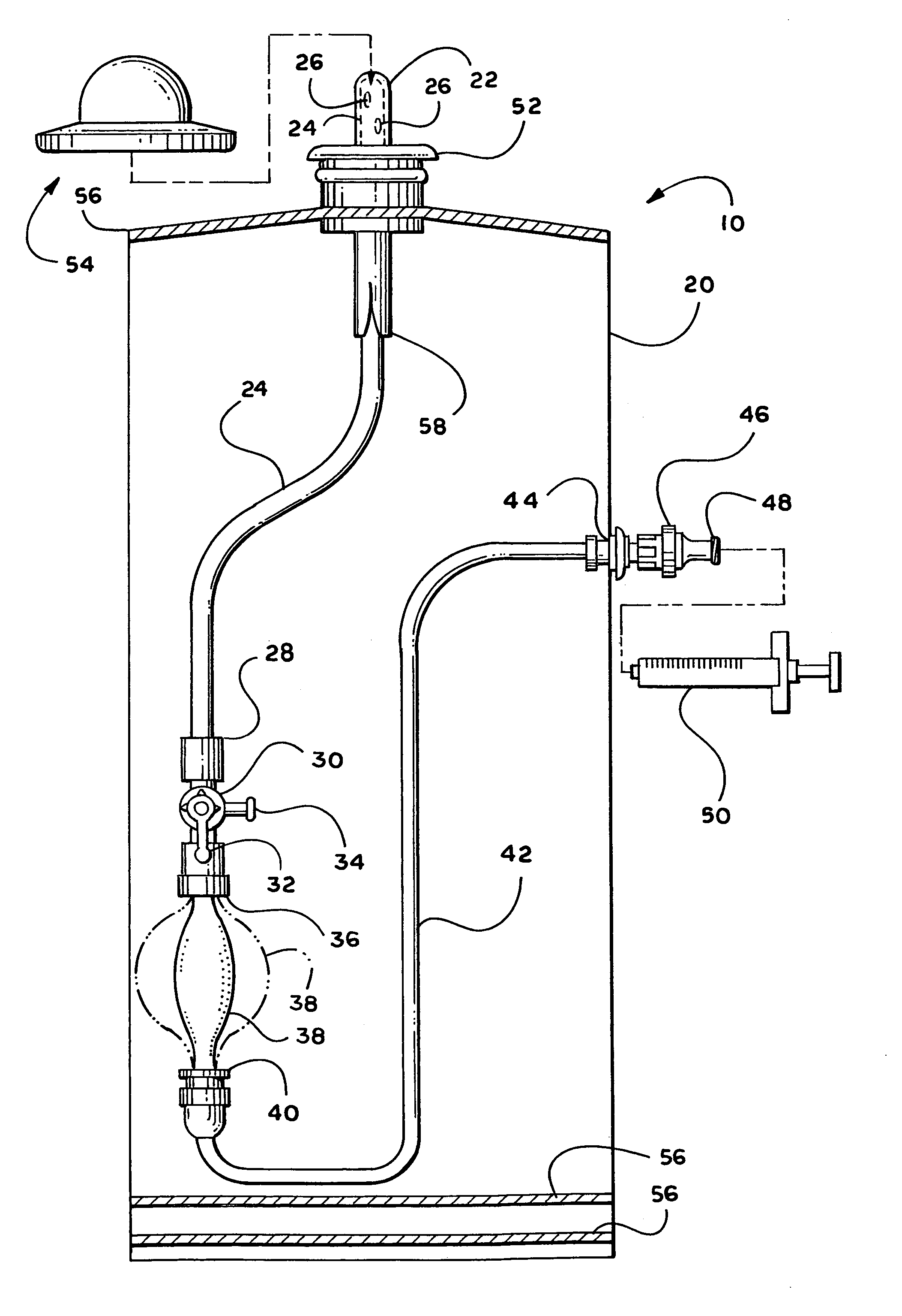 Catheter system and method for delivering medication to the bladder