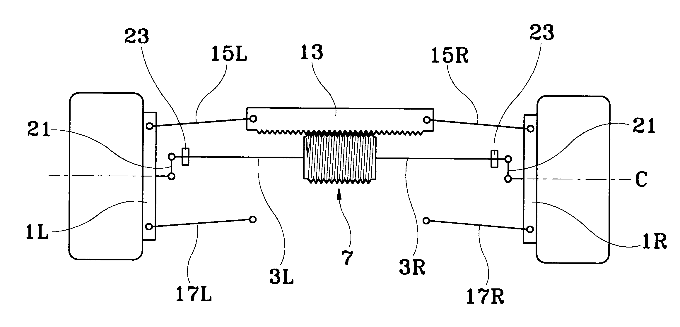 Camber control suspension