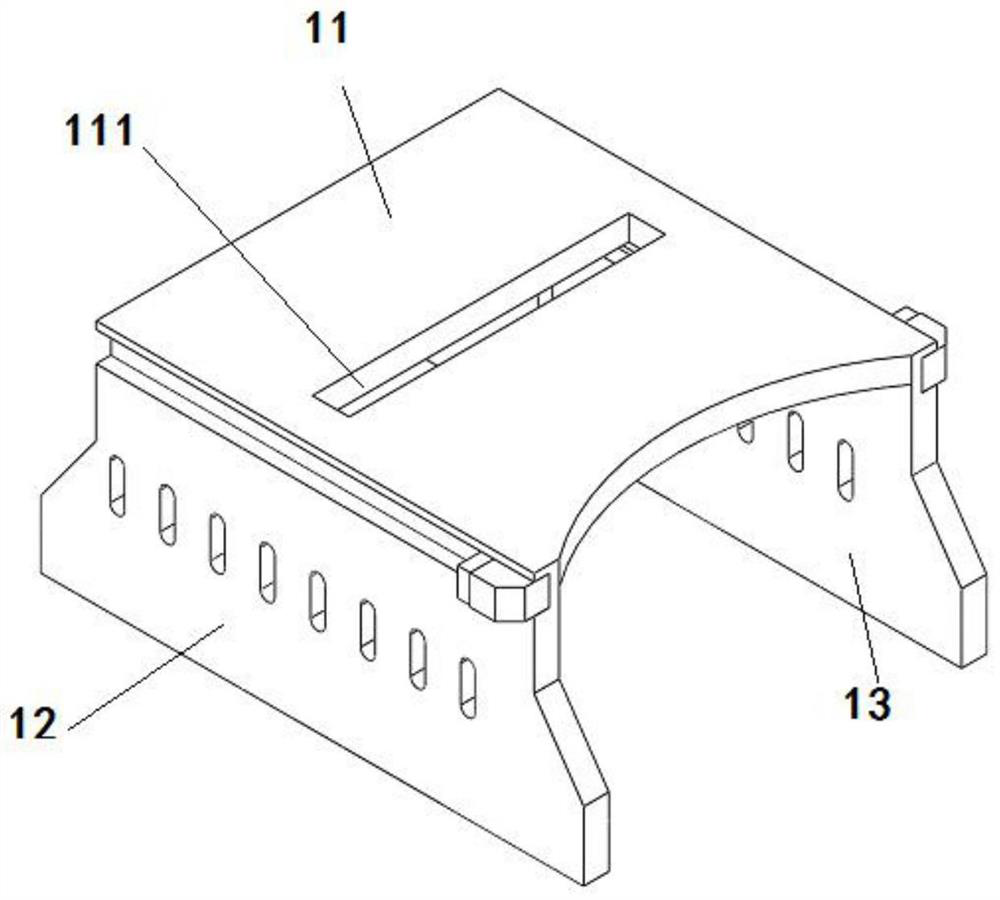 Glass substrate packaging product size measuring device