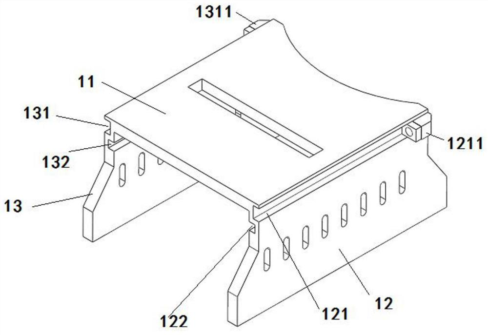 Glass substrate packaging product size measuring device