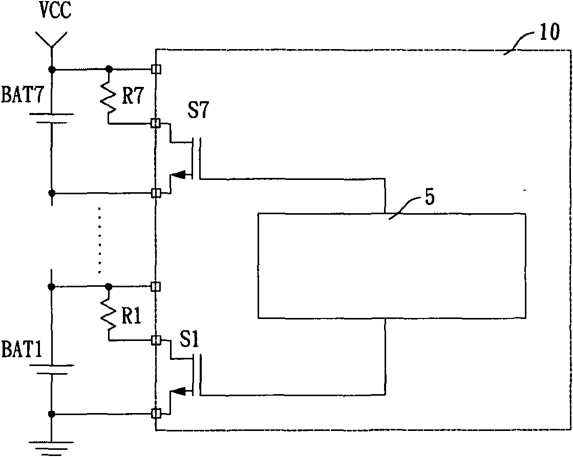 Battery balanced charging controller and battery module thereof