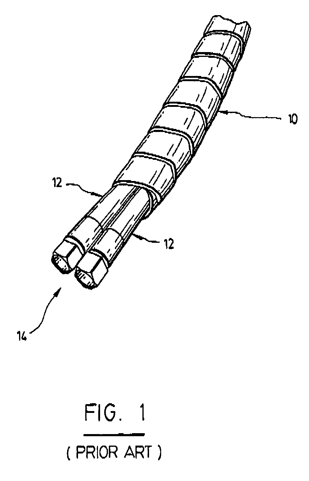 Adjustable spiral sleeve for protecting lines