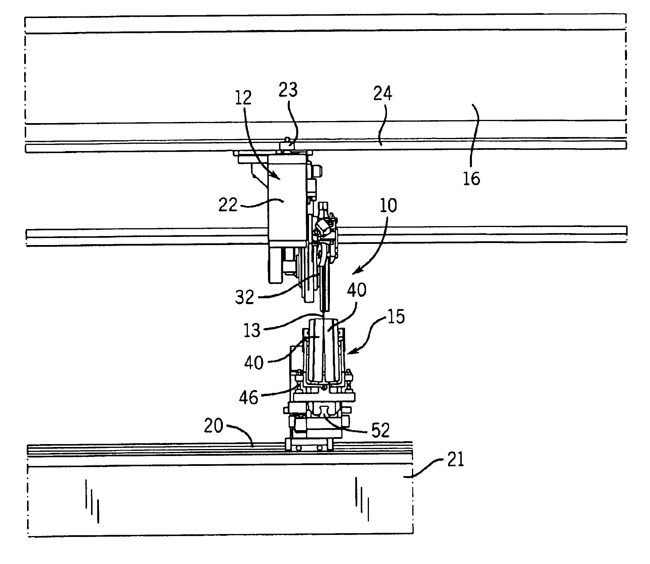 Plunge slitter with clam style anvil rollers