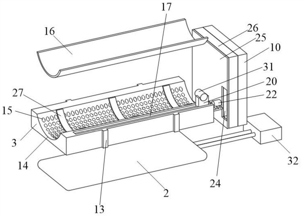 Leg nursing device