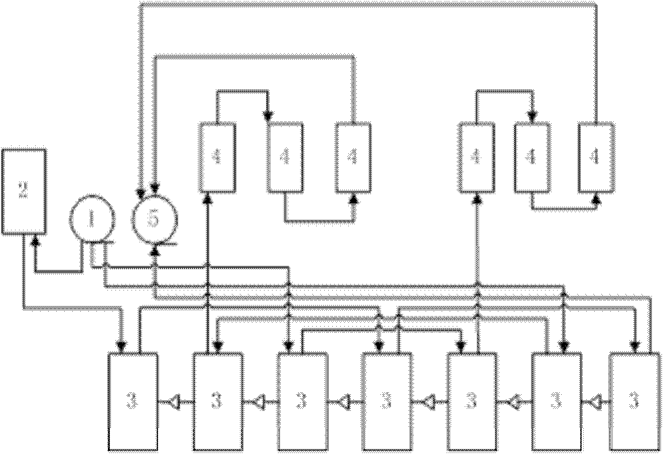 Novel water pipe structure for high voltage direct current converter valve