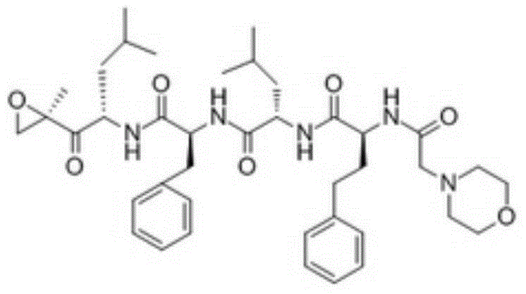 Preparation method of [(1S)-3-methyl-1-[[(2R)-2-methylepoxyethyl]carbonyl]butyl]tert-butyl carbamate