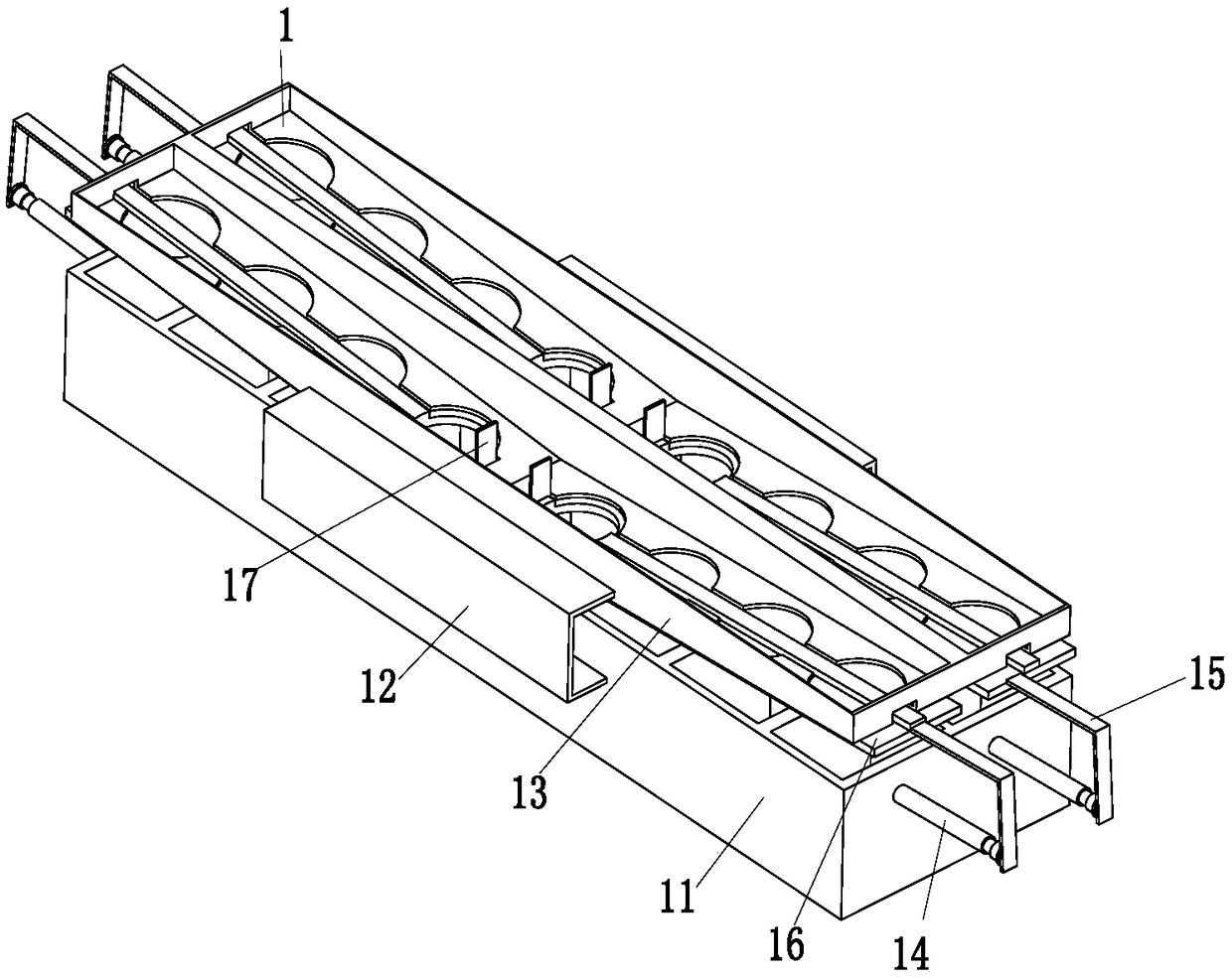 Biological ceramsite filter material granulation system, and filter material granulation technology